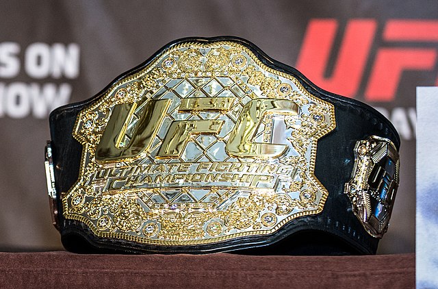 640px UFC Championship Belt