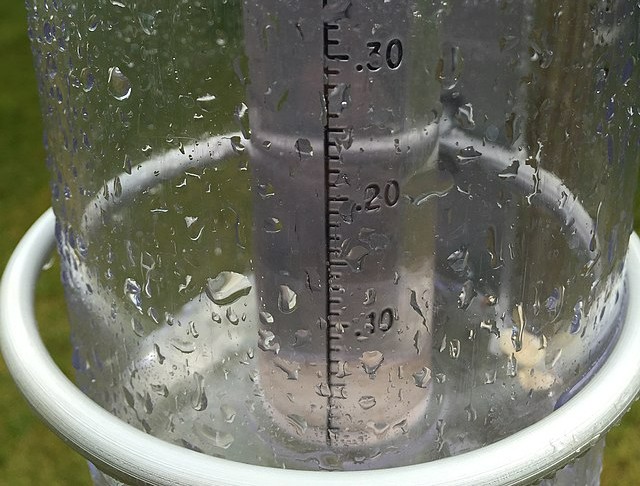 EDIT 2015 05 27 15 51 55 Rainfall measurement in a CoCoRaHS 4 inch rain gauge on Tranquility Court in the Franklin Farm section of Oak Hill Fairfax County Virginia