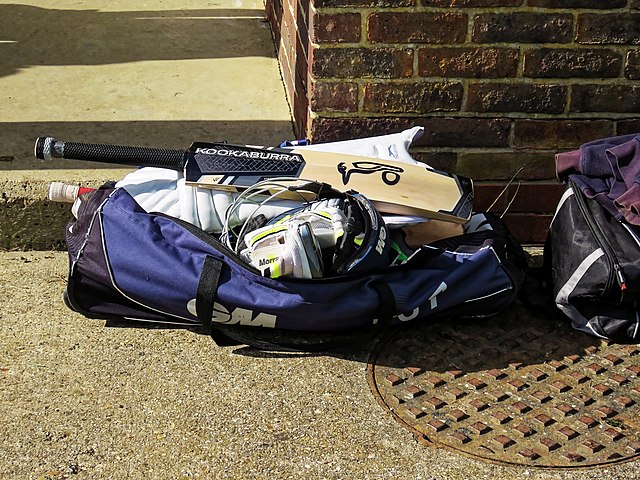 Cricket kit bag at Epping Foresters Cricket Club 1